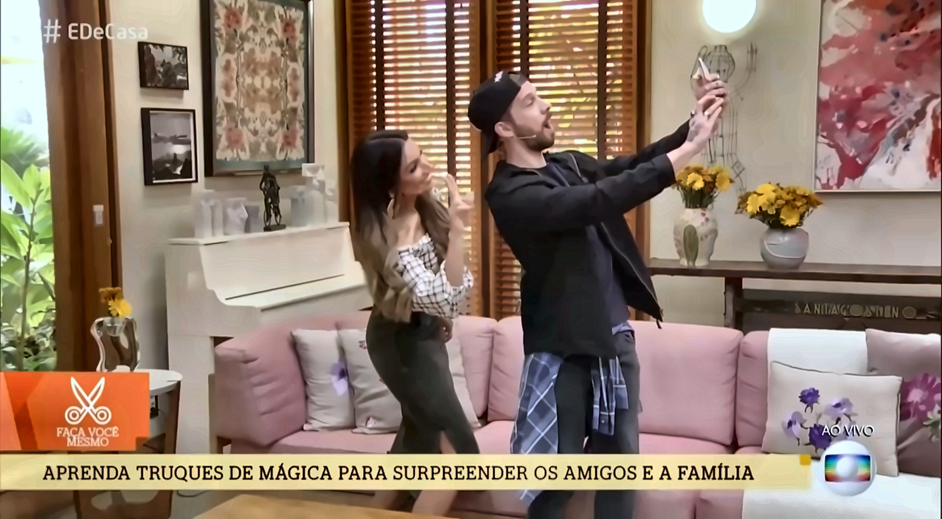 Felipe Barbieri no É de Casa, TV Globo, 2019